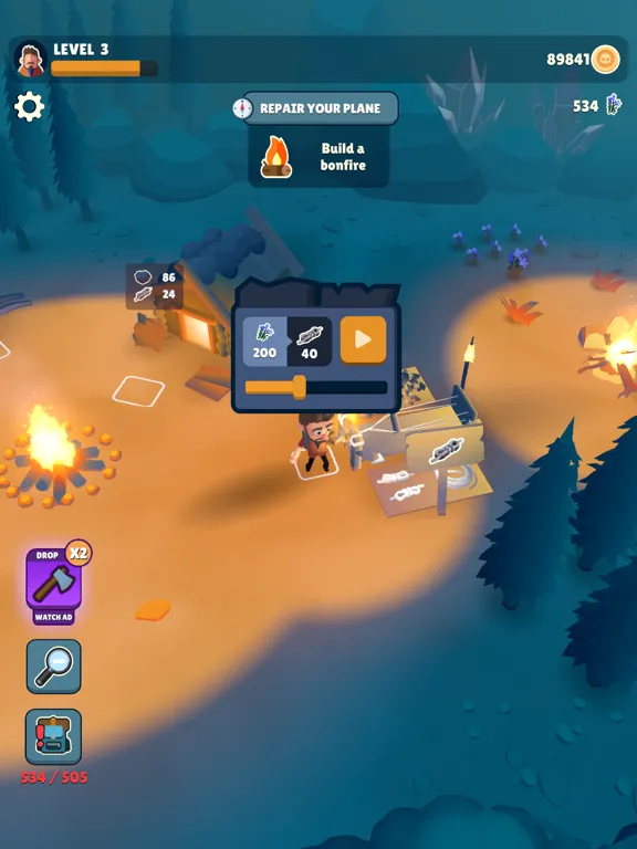 Zrzuty ekranu Dark Forest Survivor iPad 