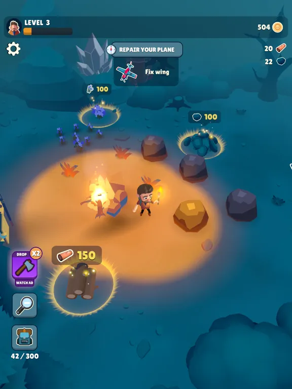 Zrzuty ekranu Dark Forest Survivor iPad 