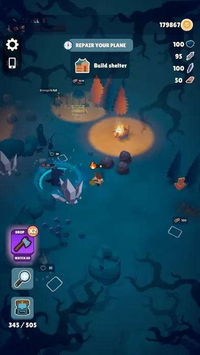 Zrzuty ekranu Dark Forest Survivor