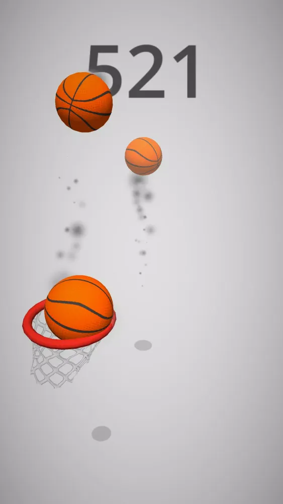 Tangkapan layar Dunk Hoop