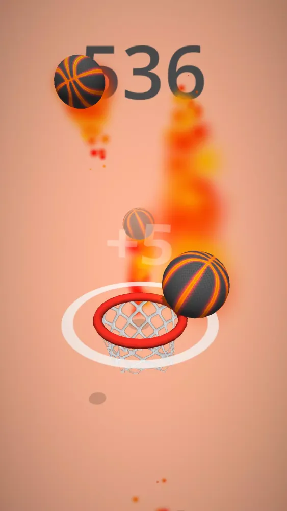 Tangkapan layar Dunk Hoop