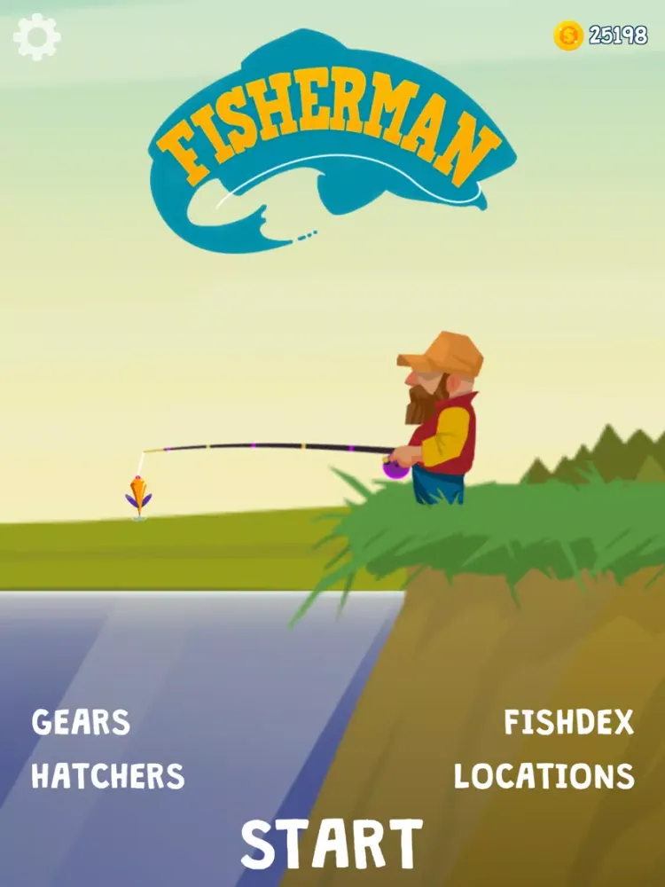 Capturas de tela do Fisherman iPad 