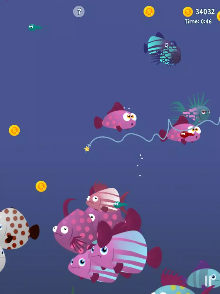 Capturas de tela do Fisherman iPad 