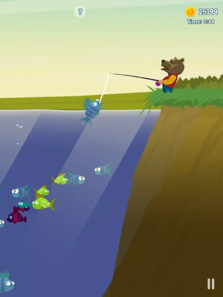 Capturas de tela do Fisherman iPad 