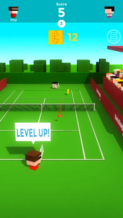 Capturas de tela do Ketchapp Tennis
