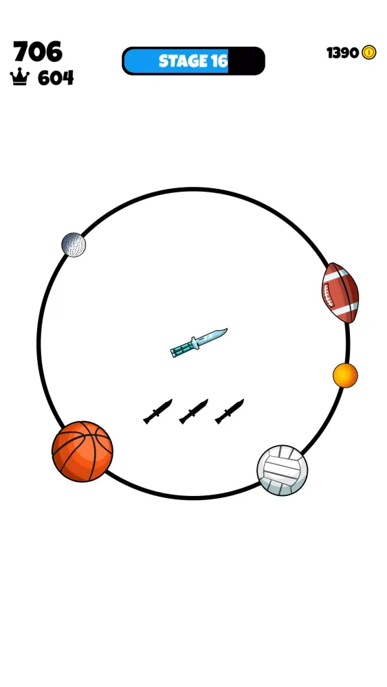 تصاویر Knife vs Balls