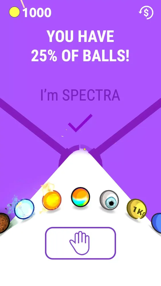 Zrzuty ekranu Spin
