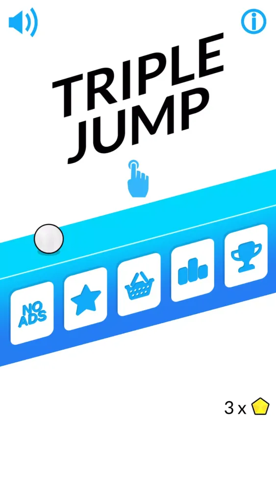 Capturas de tela do Triple Jump