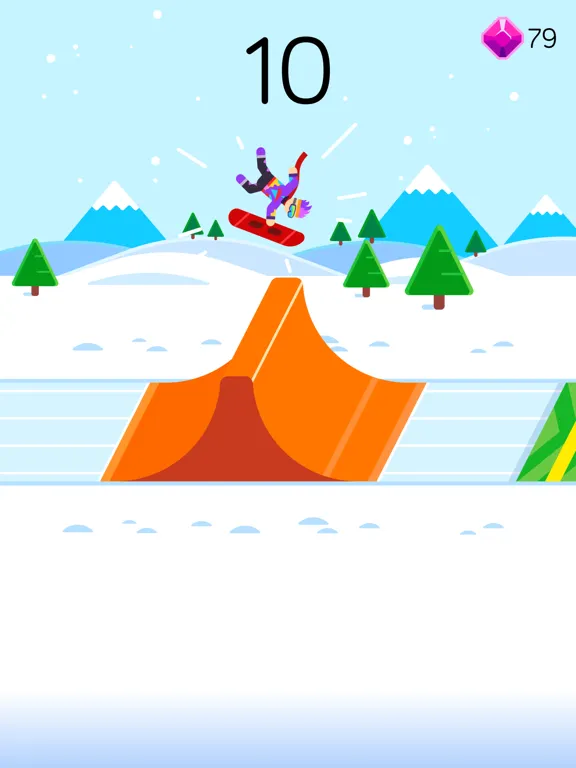 Ketchapp Winter Sports iPad 应用截图