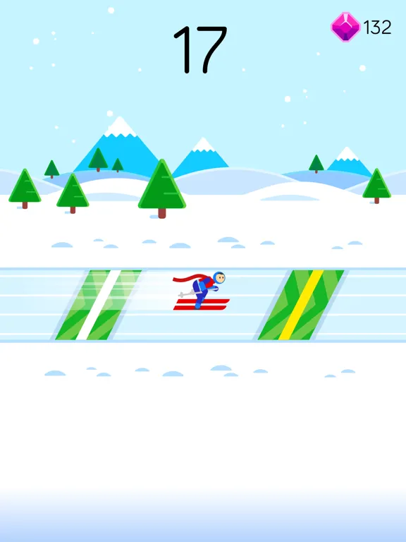 Ketchapp Winter Sports iPad 应用截图