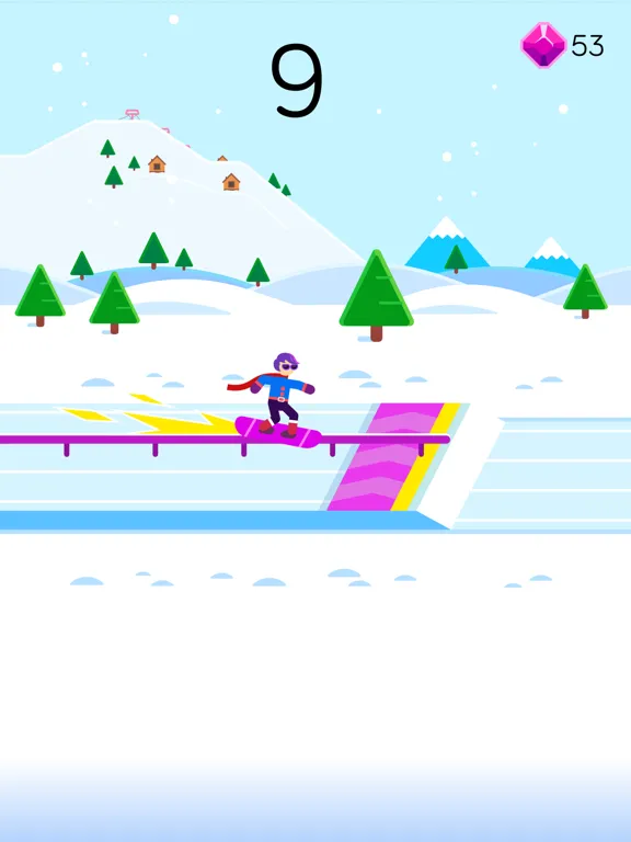 Ketchapp Winter Sports iPad 应用截图