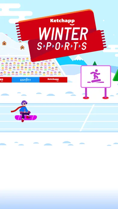 Ketchapp Winter Sports应用截图
