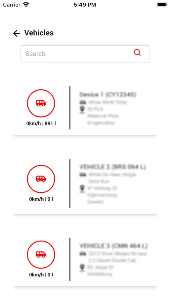 Digit Fleet Management System Screenshots