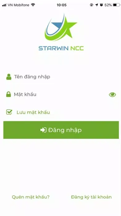Captures d'écran de STARWIN NCC