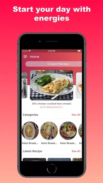 Keto Breakfast Screenshots