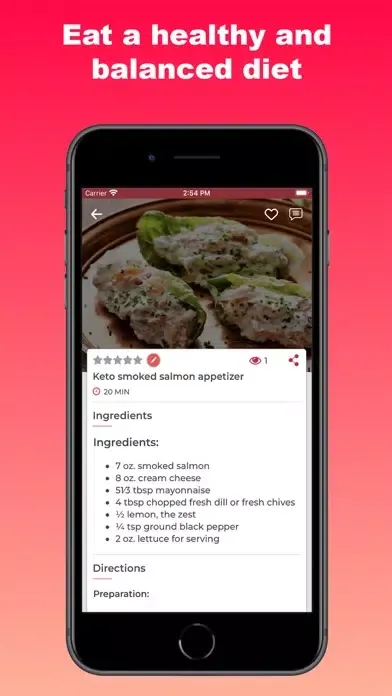 Keto Breakfast Screenshots