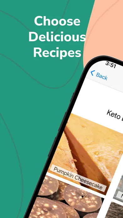 Capturas de pantalla de Keto Diet Tracker App: Recipes