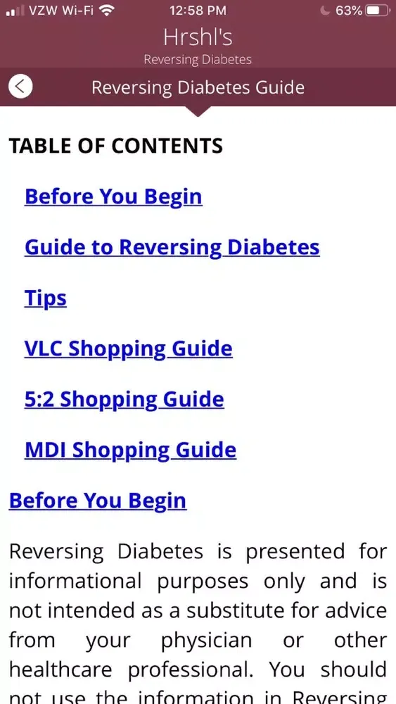 Reversing Diabetes Safely স্ক্রিনশট