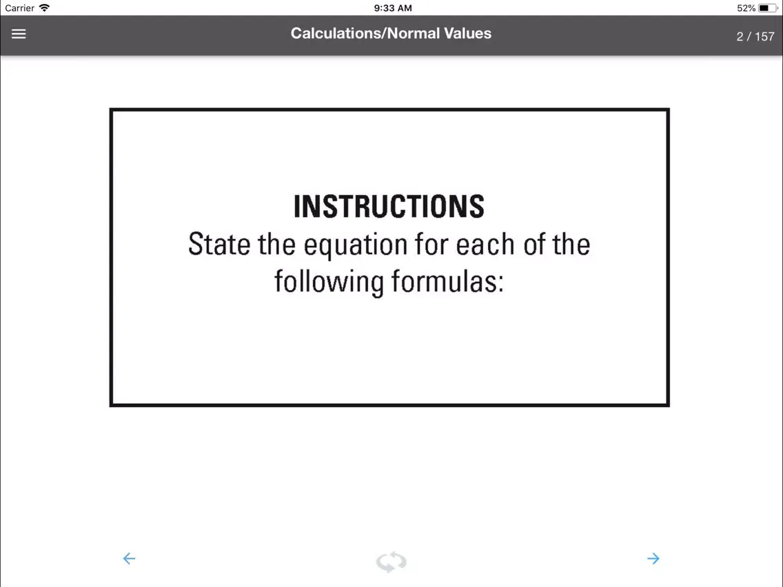 Capturas de pantalla de TMC Flash Cards iPad 