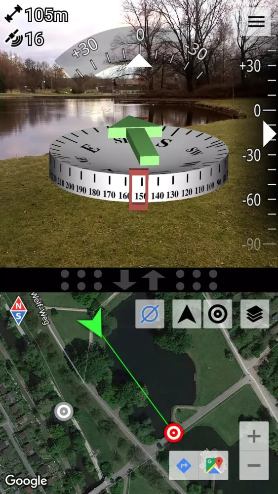 AR Compass PRO Ekran Görüntüleri