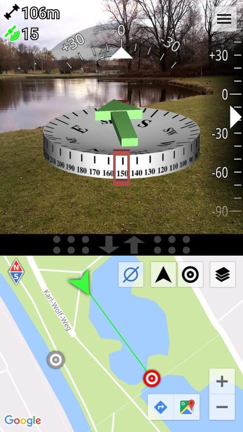 AR GPS Compass Map 3D Pro-screenshot-5