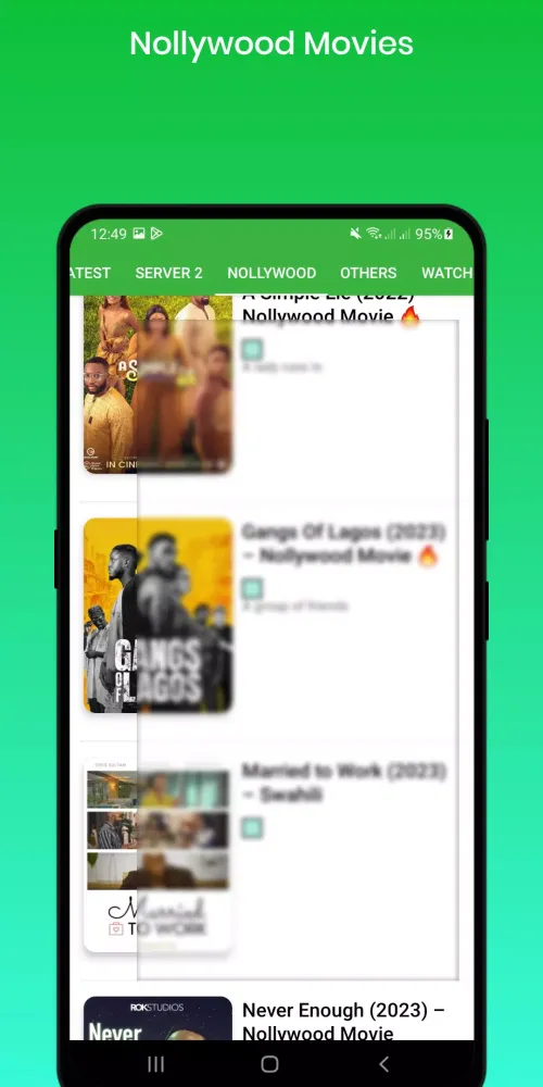 Скриншоты Movie Downloader for NetNaija