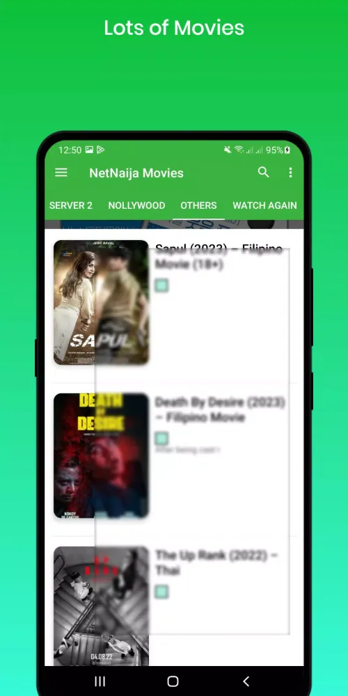 Скриншоты Movie Downloader for NetNaija