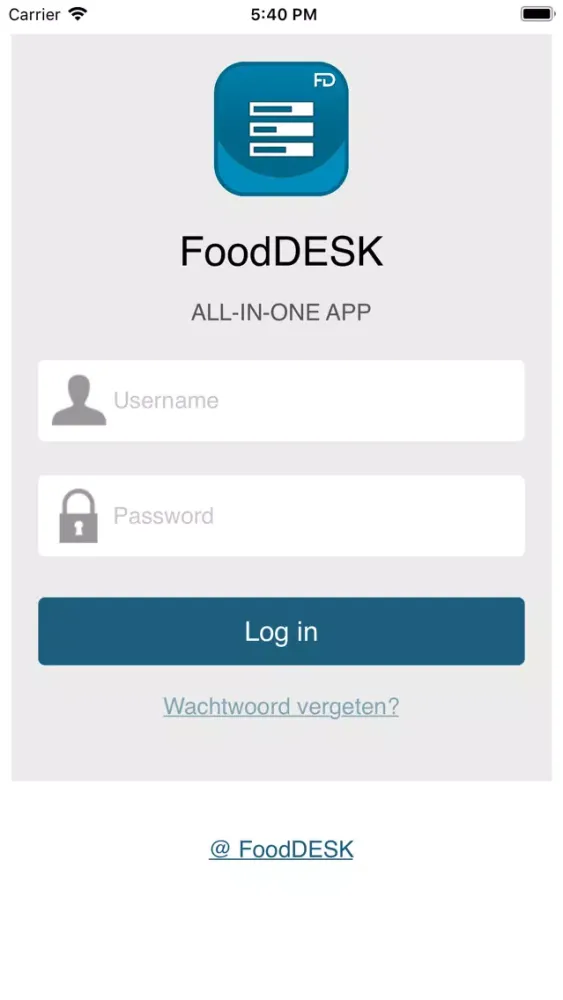 Tangkapan skrin Keuken WP