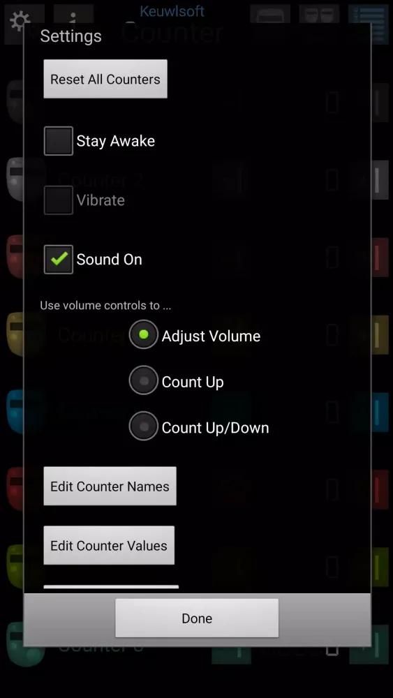 Counter Screenshots
