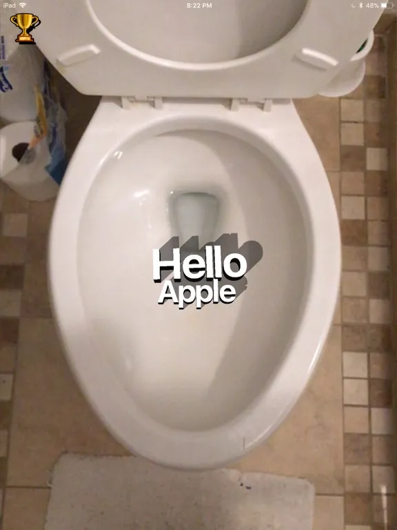 Capturas de pantalla de Word Vomit 3D iPad 