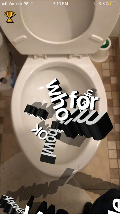 Capturas de pantalla de Word Vomit 3D