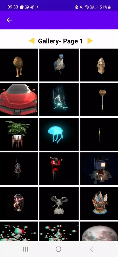 صور 3D Hologram Projector 360