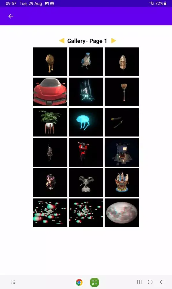 صور 3D Hologram Projector 360