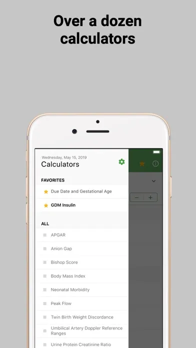 PeriCalc 스크린샷