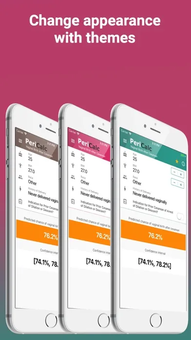 PeriCalc 스크린샷