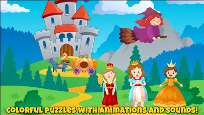 ภาพหน้าจอของ Fairytale Puzzles For Kids