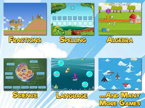 Fifth Grade Learning Games iPad 應用截圖