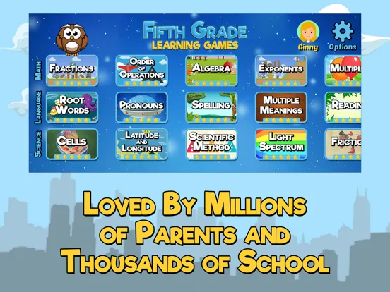 Fifth Grade Learning Games iPad 應用截圖