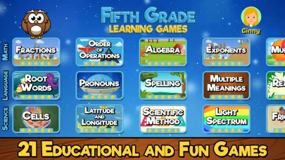 Fifth Grade Learning Games應用截圖