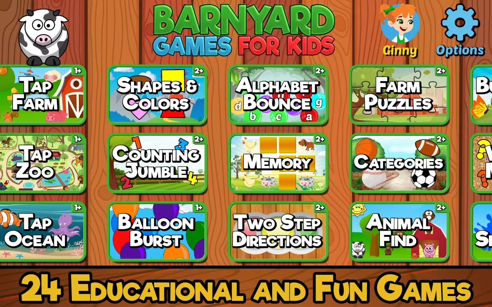 Barnyard Games For Kids应用截图