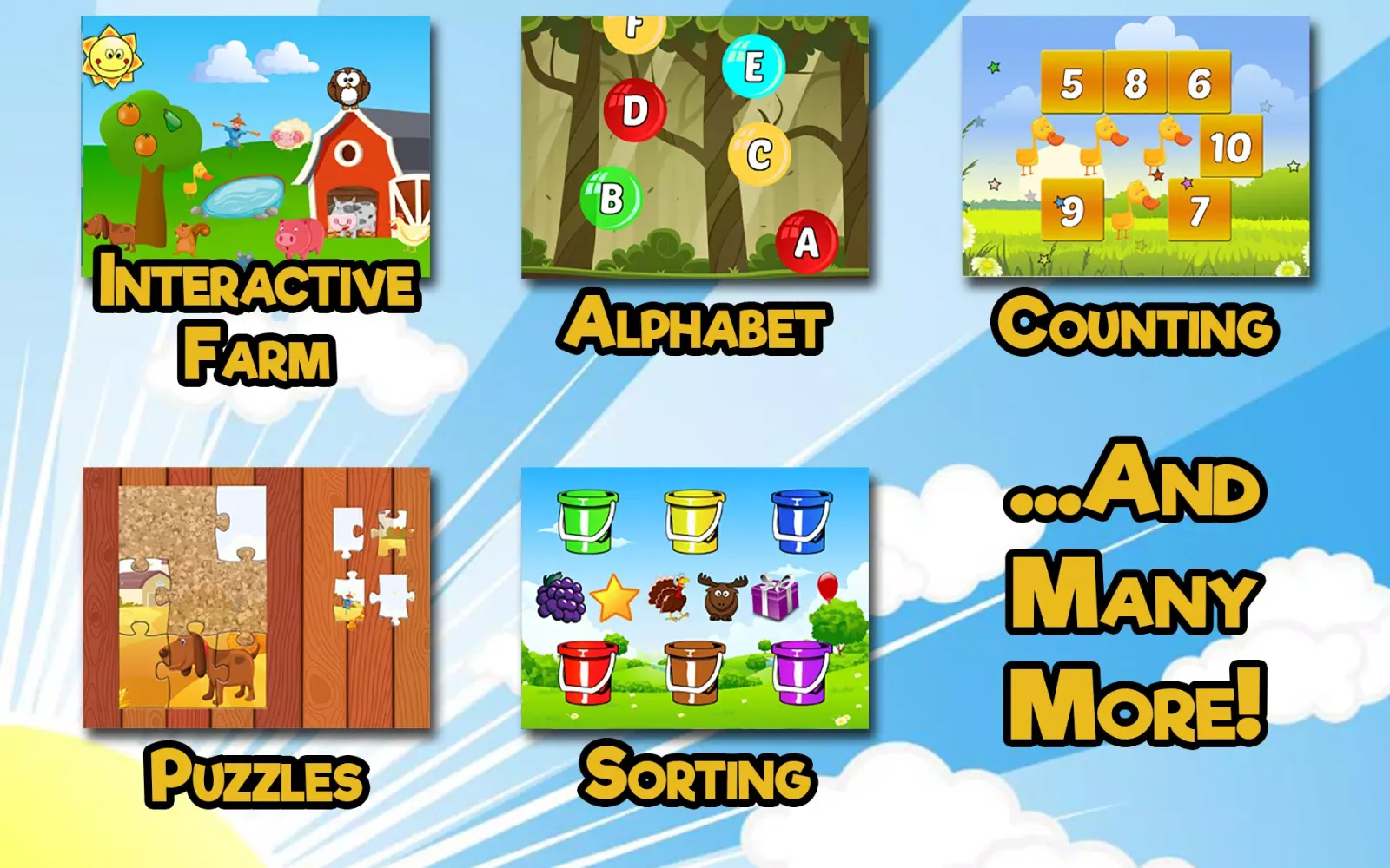 Barnyard Games For Kids应用截图