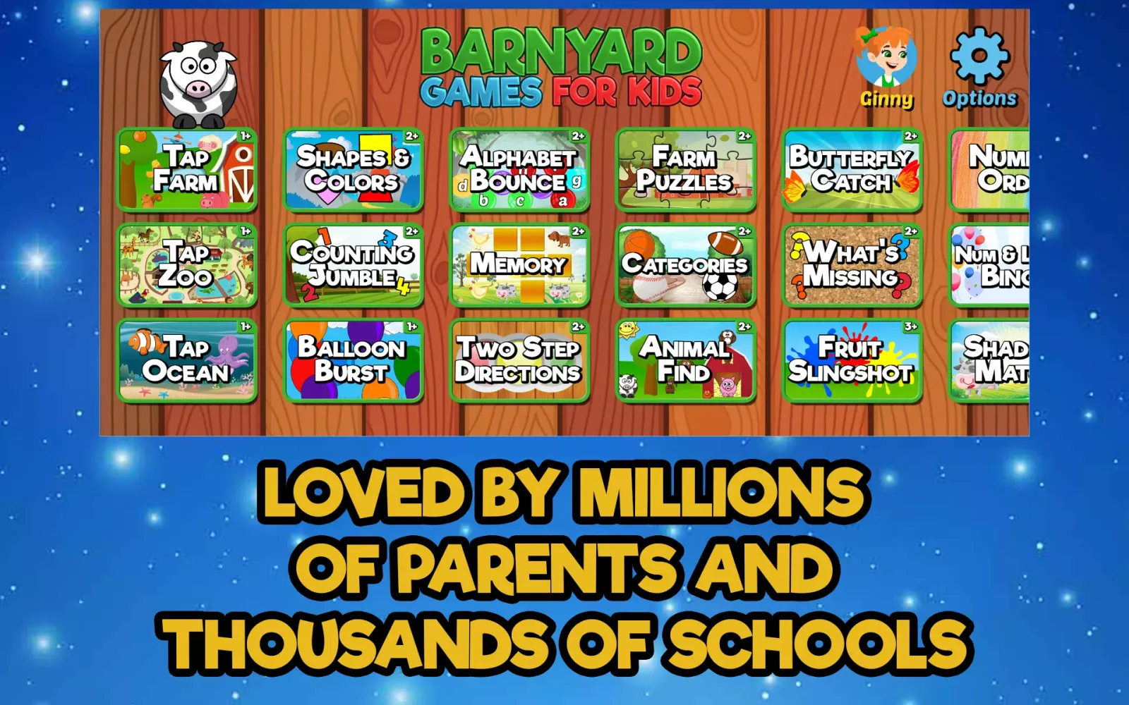 Barnyard Games For Kids应用截图