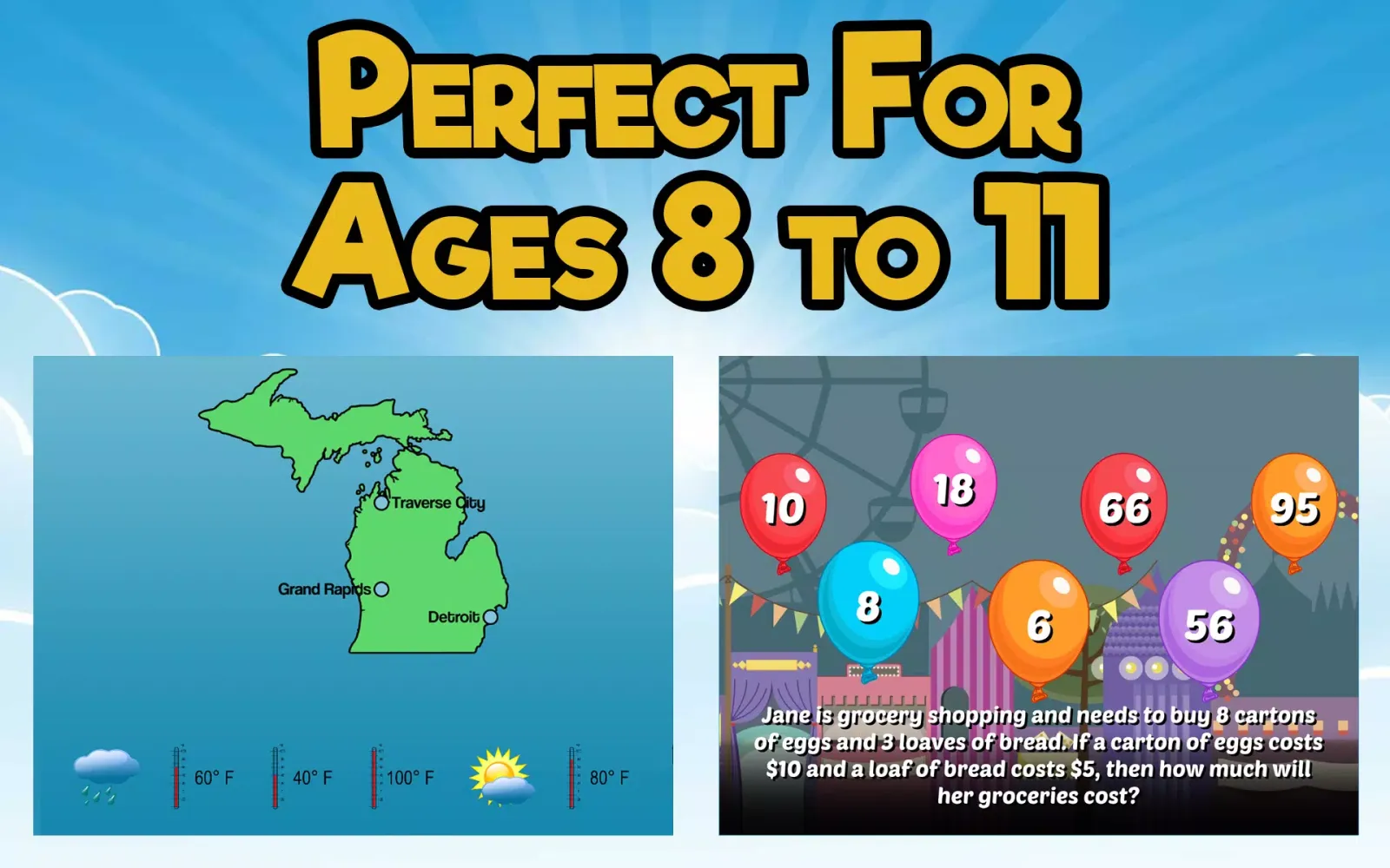 Fourth Grade Learning Games Screenshots
