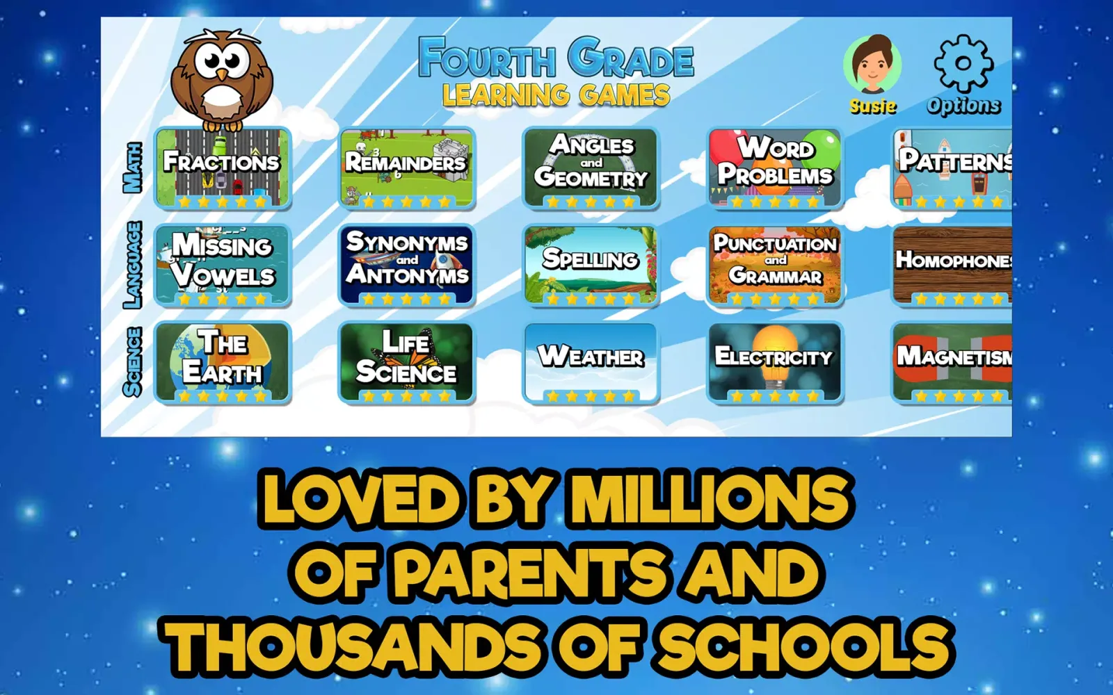 Fourth Grade Learning Games Screenshots