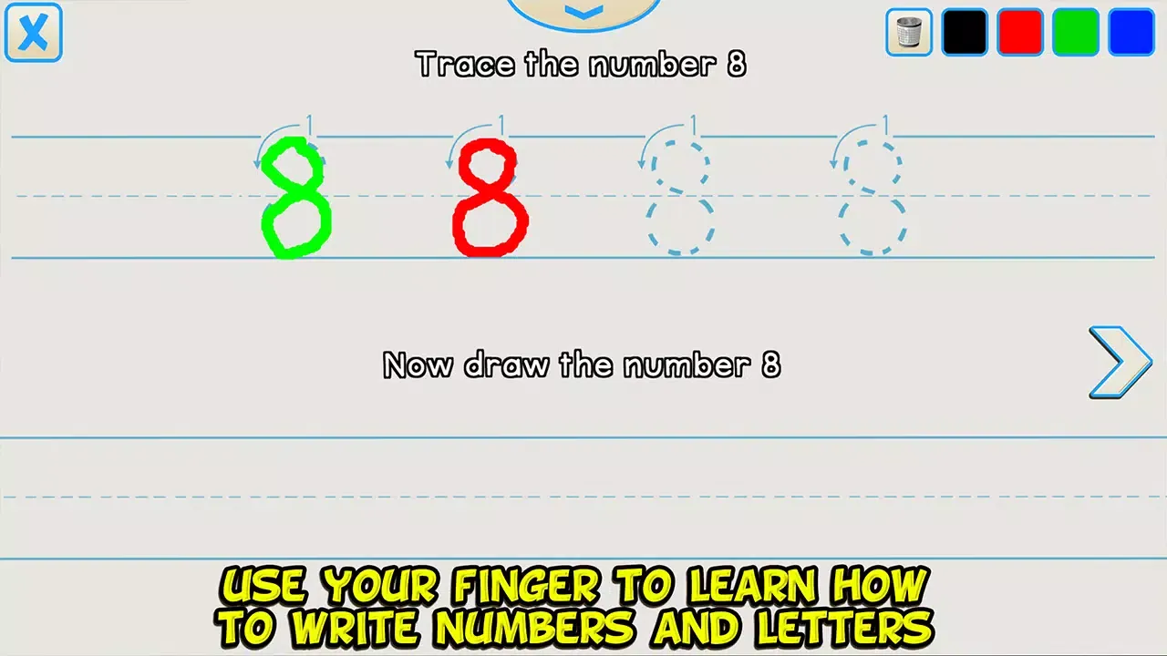 Kindergarten Learning Workbook Screenshots