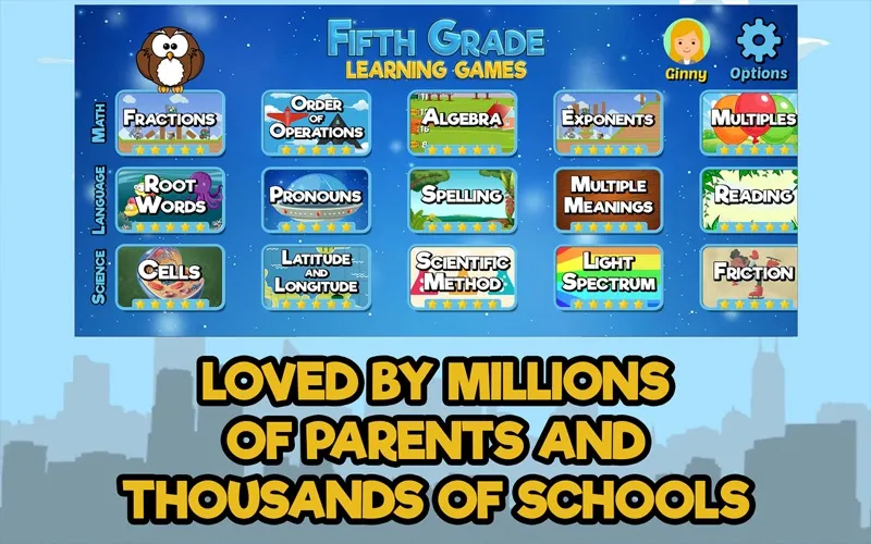 Fifth Grade Learning Games應用截圖