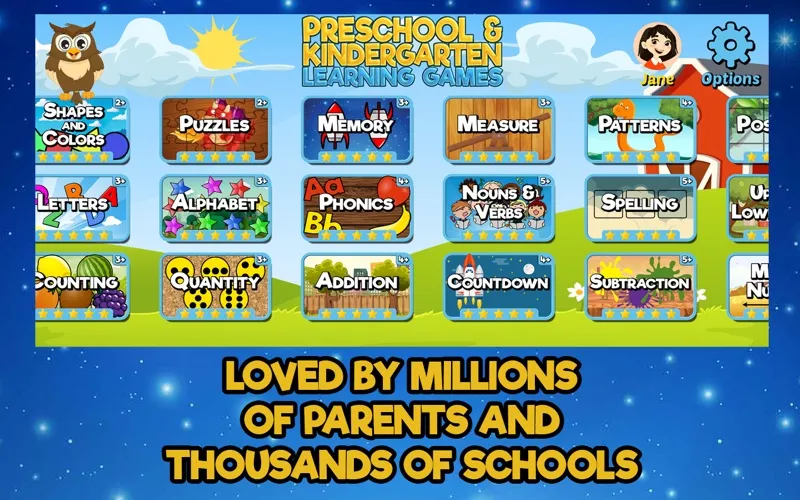 Preschool & Kindergarten Games سکرین شاٹس