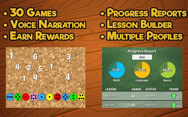 Preschool & Kindergarten Games سکرین شاٹس