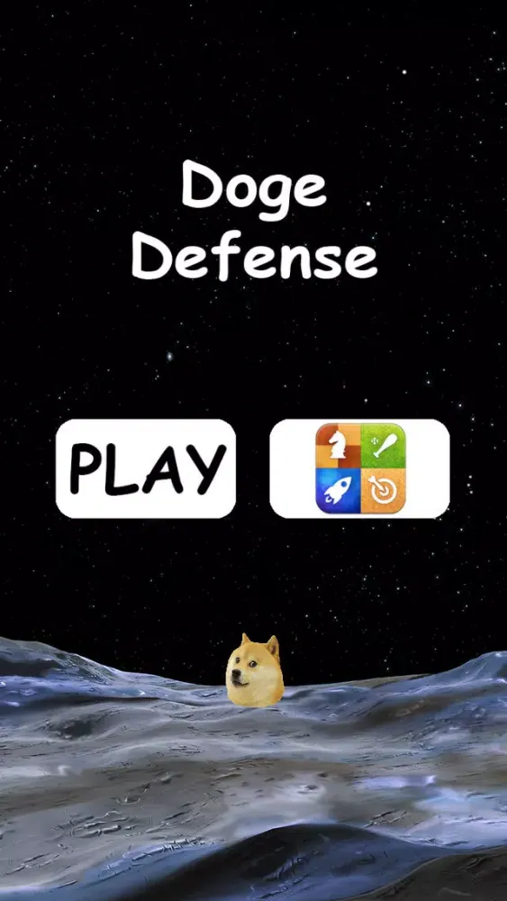 Doge Defense - On the Moon 스크린샷