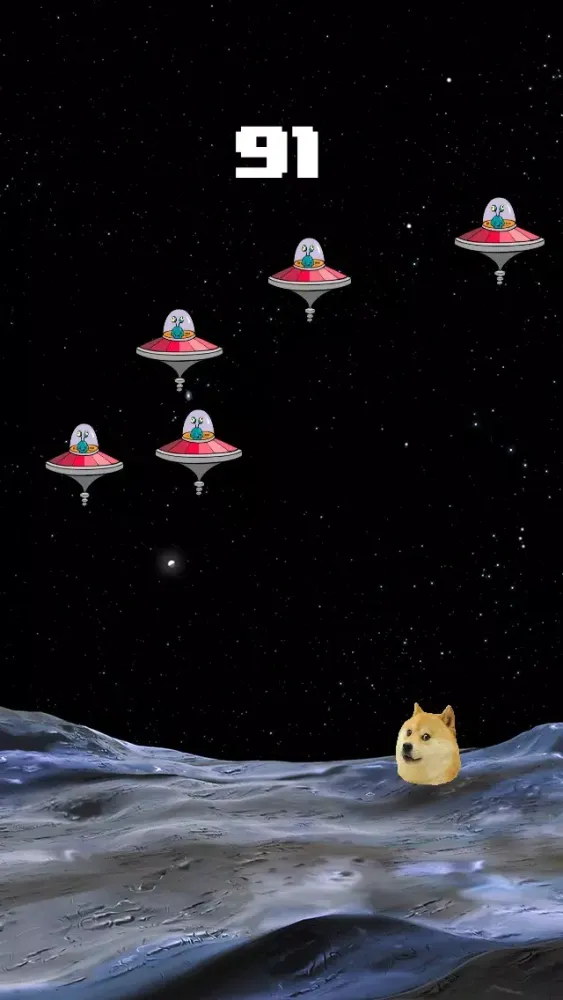 Doge Defense - On the Moon 스크린샷